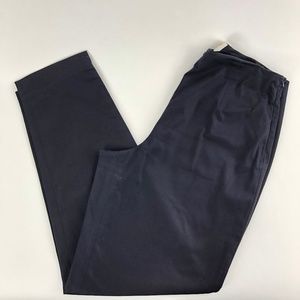 Talbots Women 10 Dress Pants Black Cotton Stretch